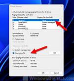 How Do I Turn off Virtual Memory in Windows 7?