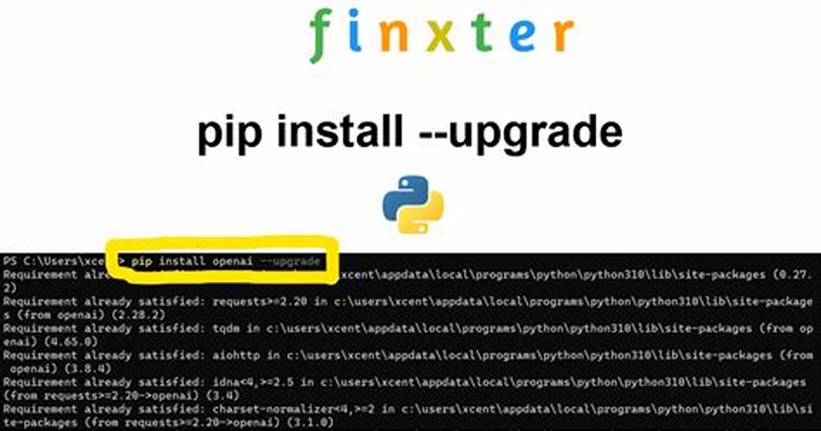 How Do I Update a Python Package?