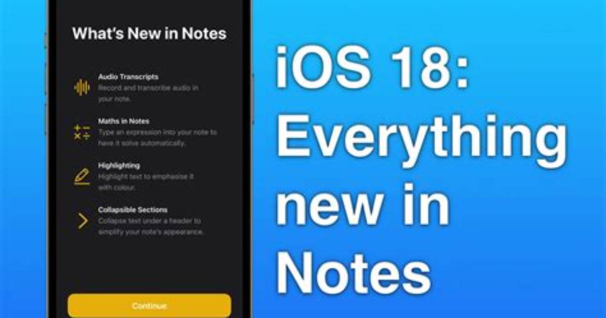How Do I Update Notes on iOS 13?