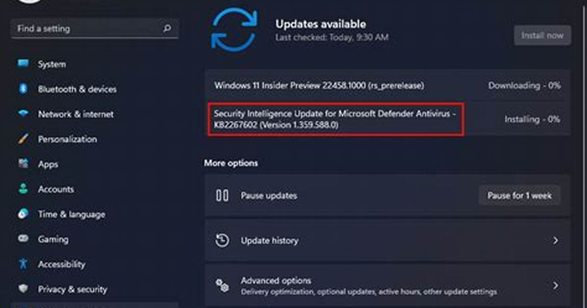 How Do I Update Windows Defender Without Internet?
