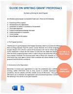 How Do I Write a Grant Paper?