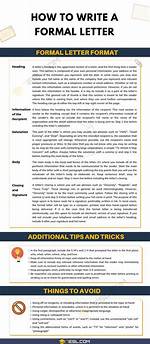 How Do I Write Formal Writing?