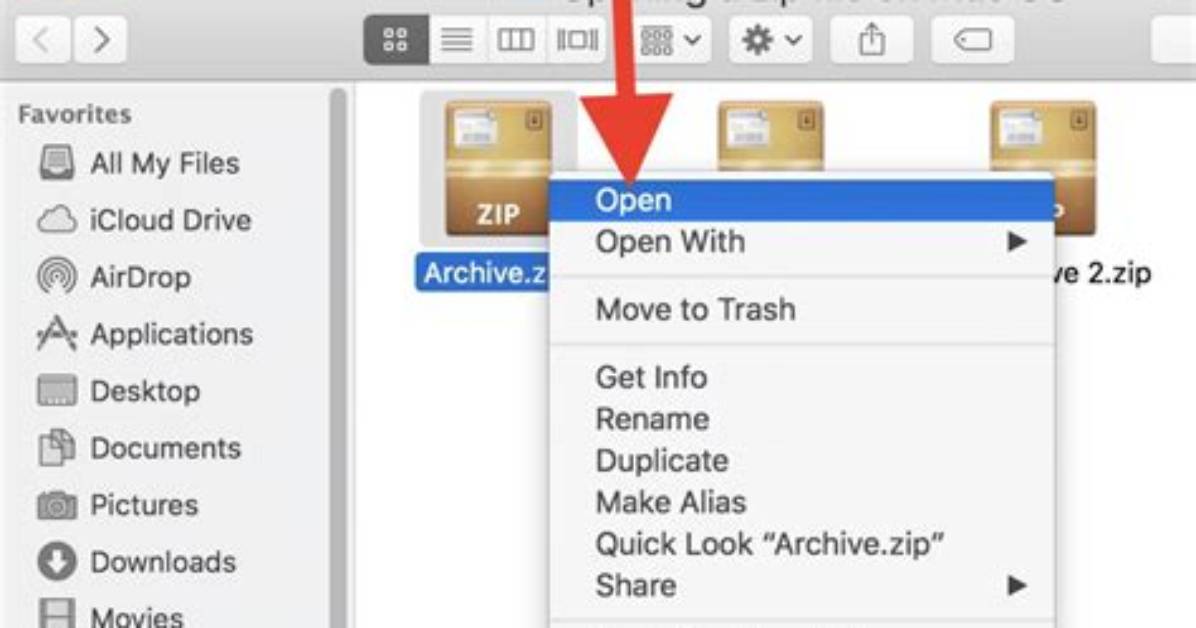 How Do Open a Zip File?