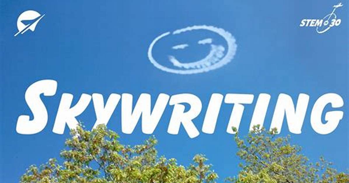 How Do They Skywrite?