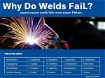 How Do Welds Fail?