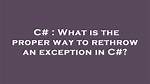 How Do You Assert That a Certain Exception Is Thrown in Junit 4 Tests?