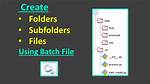 How Do You Batch Create Folders in Windows?