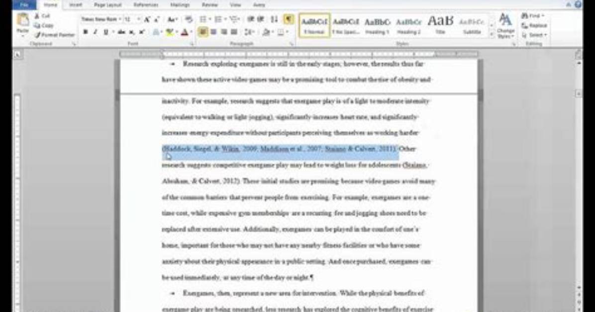 How Do You Cite Cf