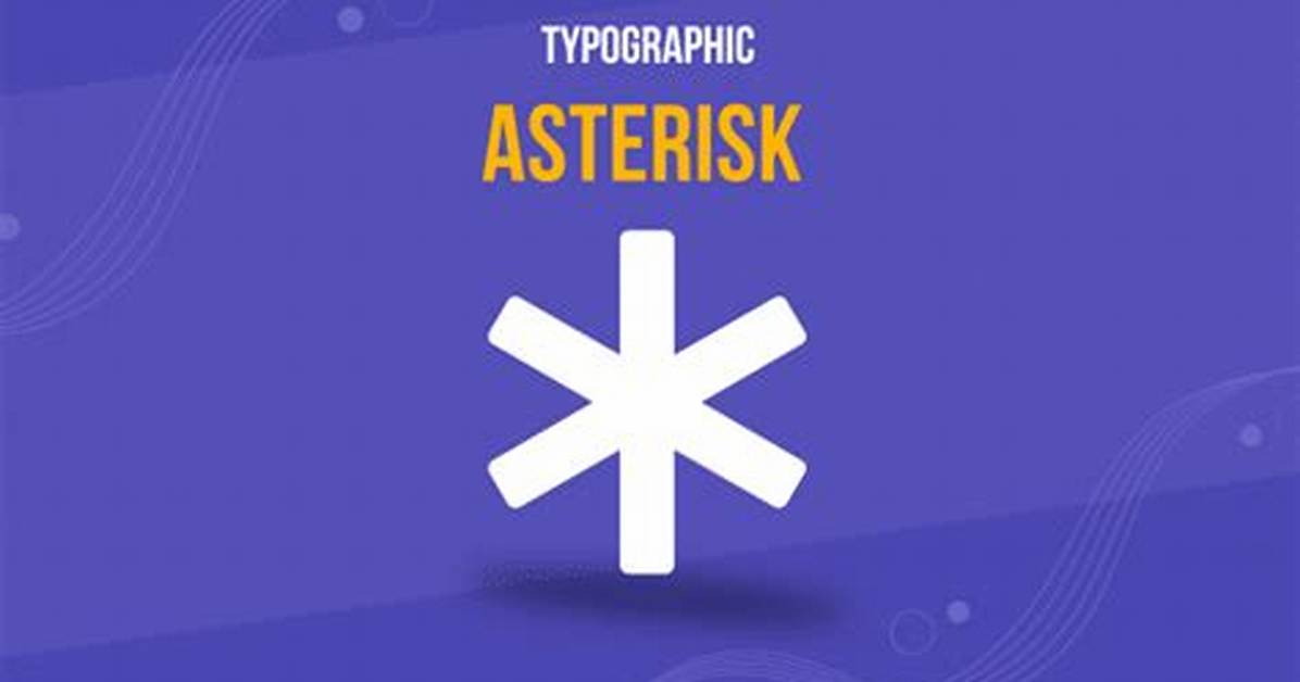 How Do You Code an Asterisk? Check This out | Html Code for Asterisk