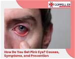 How Do You Code Pink Eye