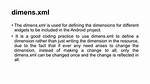 How Do You Define Dimens Xml for Every Different Screen Size in Android?