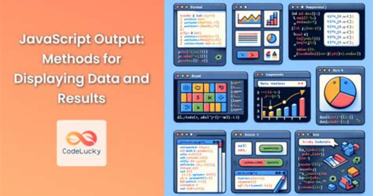 How Do You Display Data in Javascript