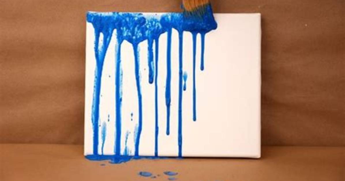 How Do You Drip Acrylic