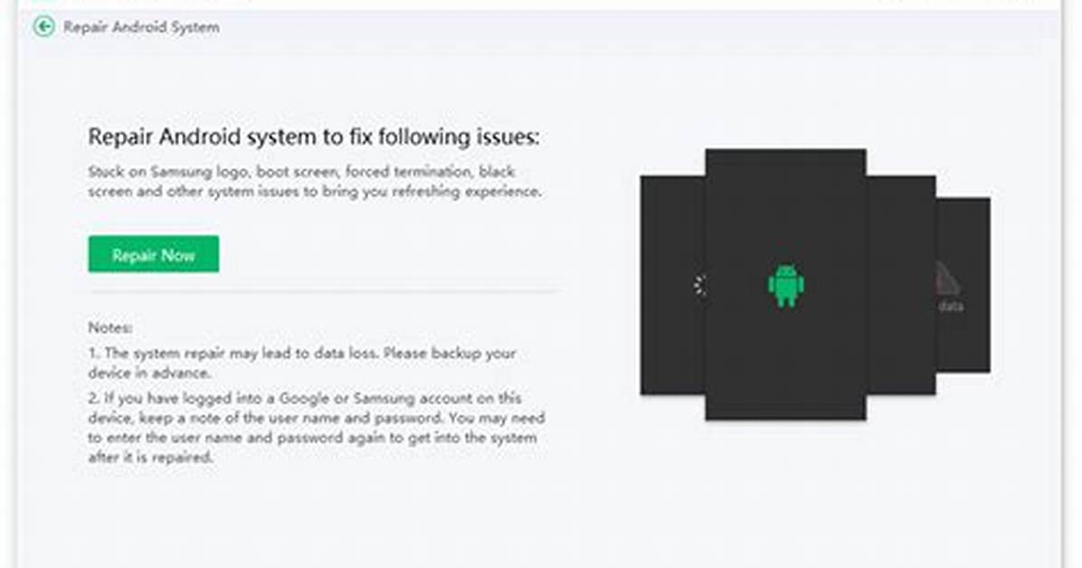 How Do You Fix a Dead Android?
