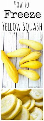 How Do You Freeze Yellow Squash for Frying?