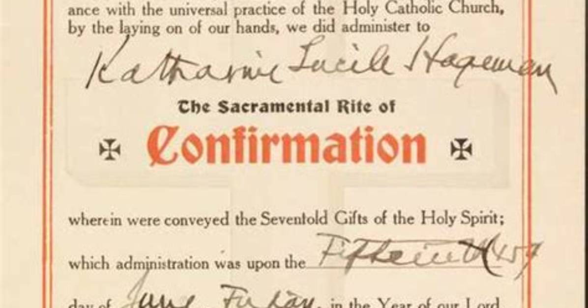 How Do You Get Confirmation?