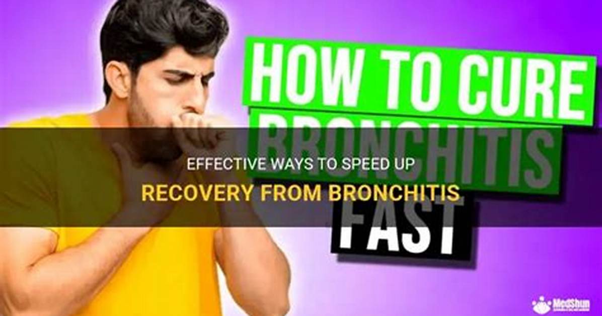 How Do You Get over Bronchitis?