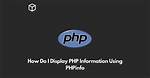 How Do You Get the Html Phpinfo() on the Command Line?