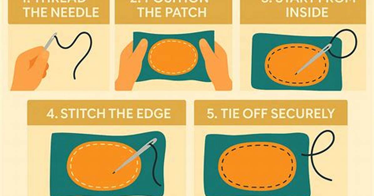 How Do You Glue a Patch