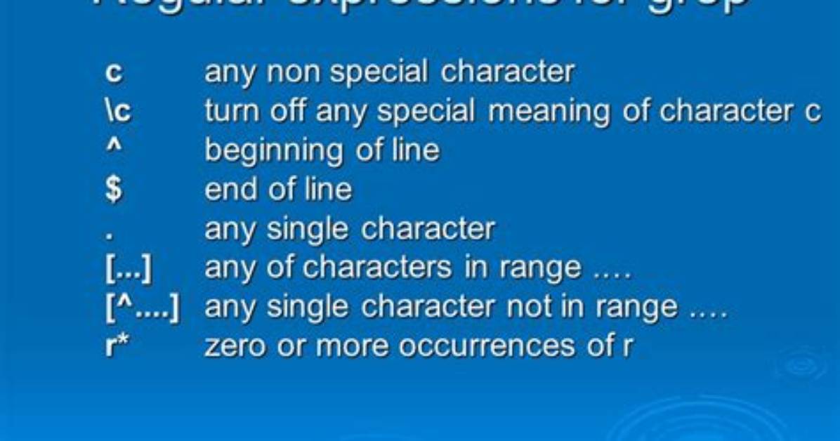 How Do You Grep a Regular Expression in Linux?