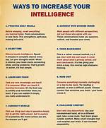 How Do You Increase Intelligence?