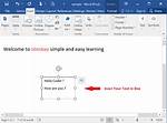 How Do You Insert a Text Box in Word?