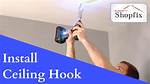 How Do You Install a Ceiling Hook Without a Drill? Check This out | How to Install a Ceiling Hook
