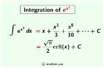 How Do You Integrate $E^{X^2}$?