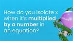 How Do You Isolate Water