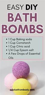 How Do You Make Bath Bombs Without Cornstarch and Citric Acid?