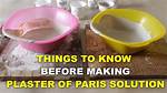 How Do You Make Stuff with Plaster of Paris?