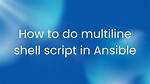 How Do You Multiply a Shell Script in Linux?