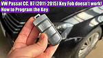 How Do You Program a Vw Passat Key Fob?