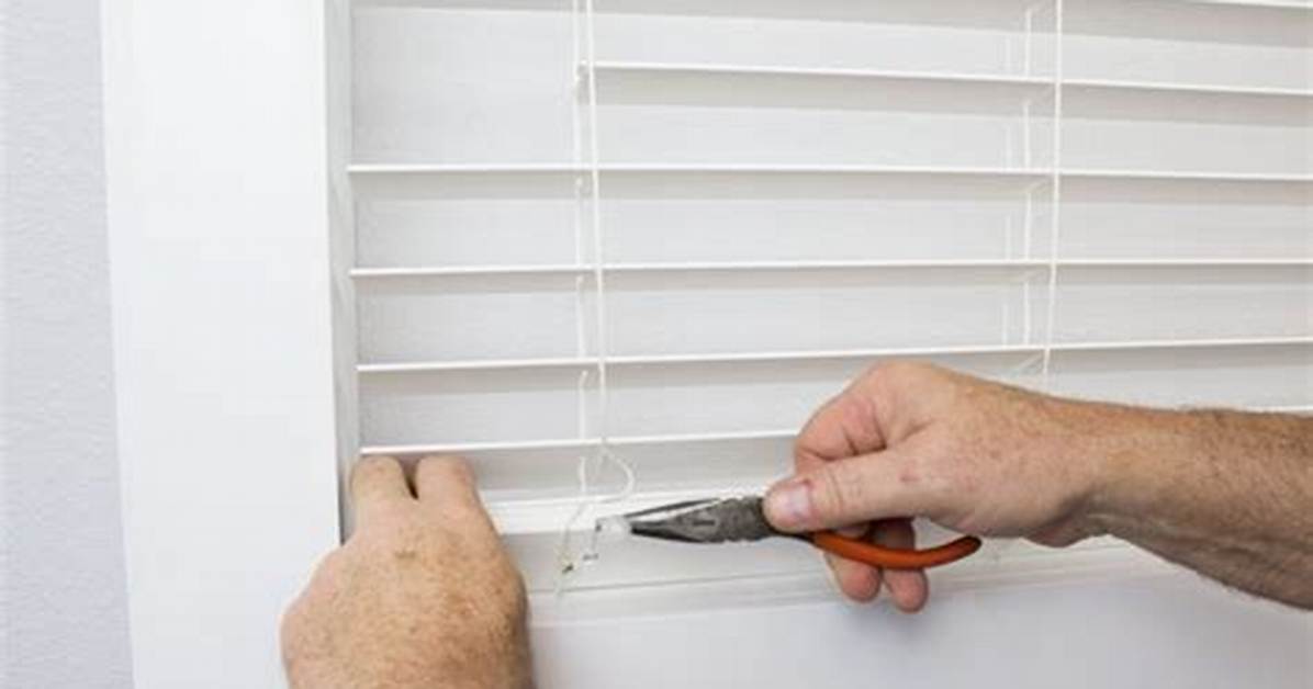 How Do You Remove Bali Blinds?