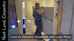 How Do You Remove Sheetrock?