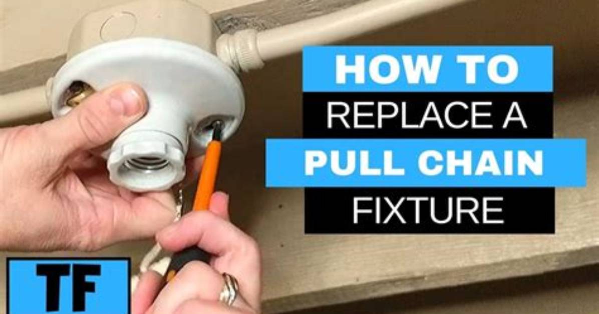 How Do You Replace a Pull Chain on a Table Lamp