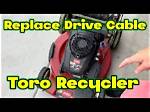 How Do You Replace the Drive Cable on a Husqvarna Lawn Mower?