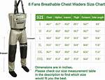 How Do You Size Waders?