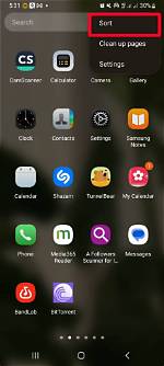 How Do You Sort Apps on Android?