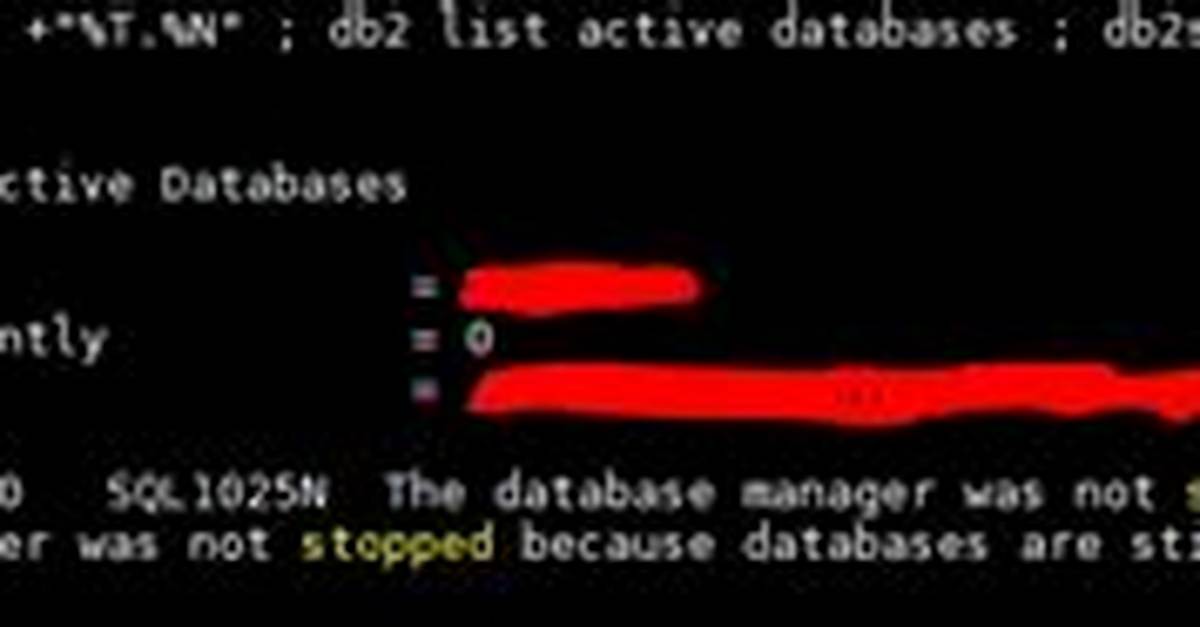 How Do You Stop a Db2 Instance in Linux?