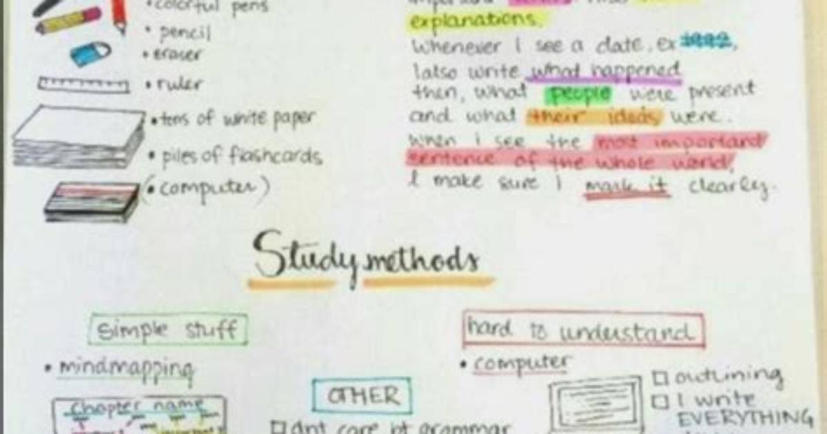 How Do You Study Notes?