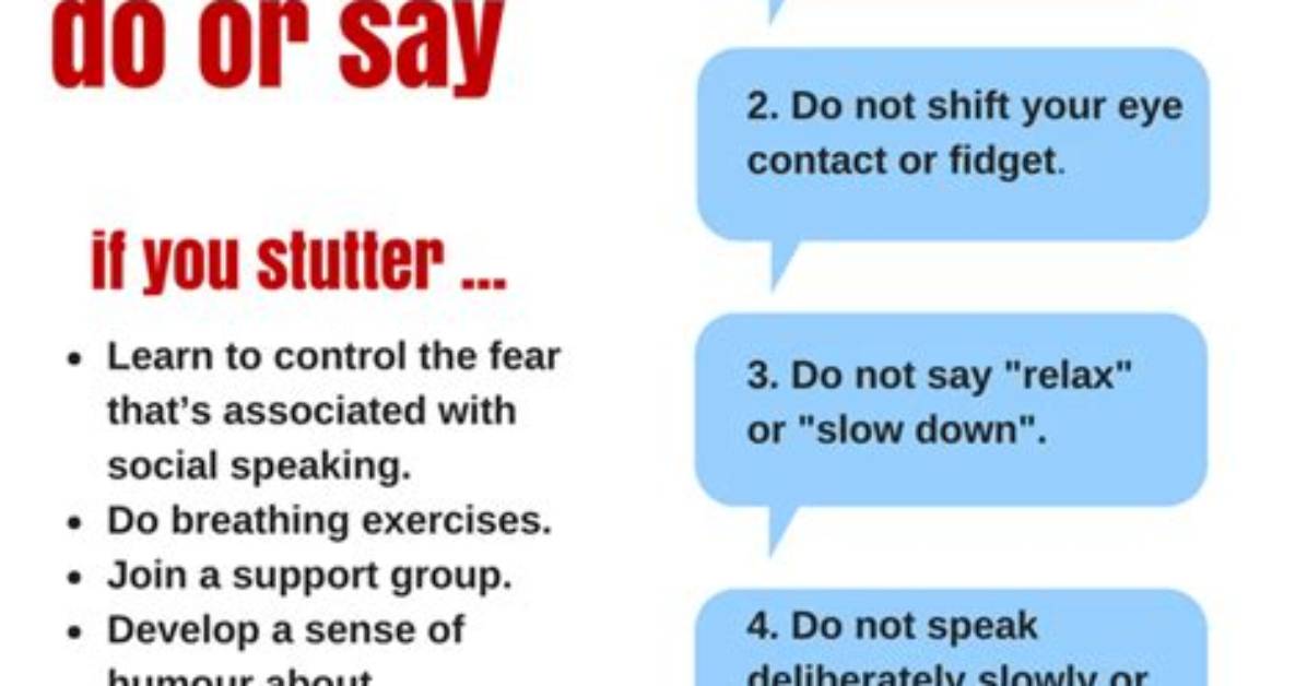 How Do You Stutter?