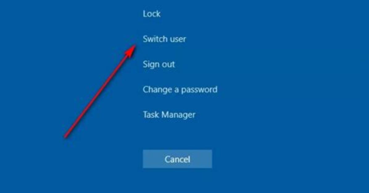How Do You Switch Users Using the Keyboard?