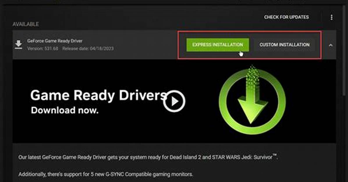 How Do You Update Your Gpu?