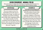 How Do You Write a Discourse Analysis?