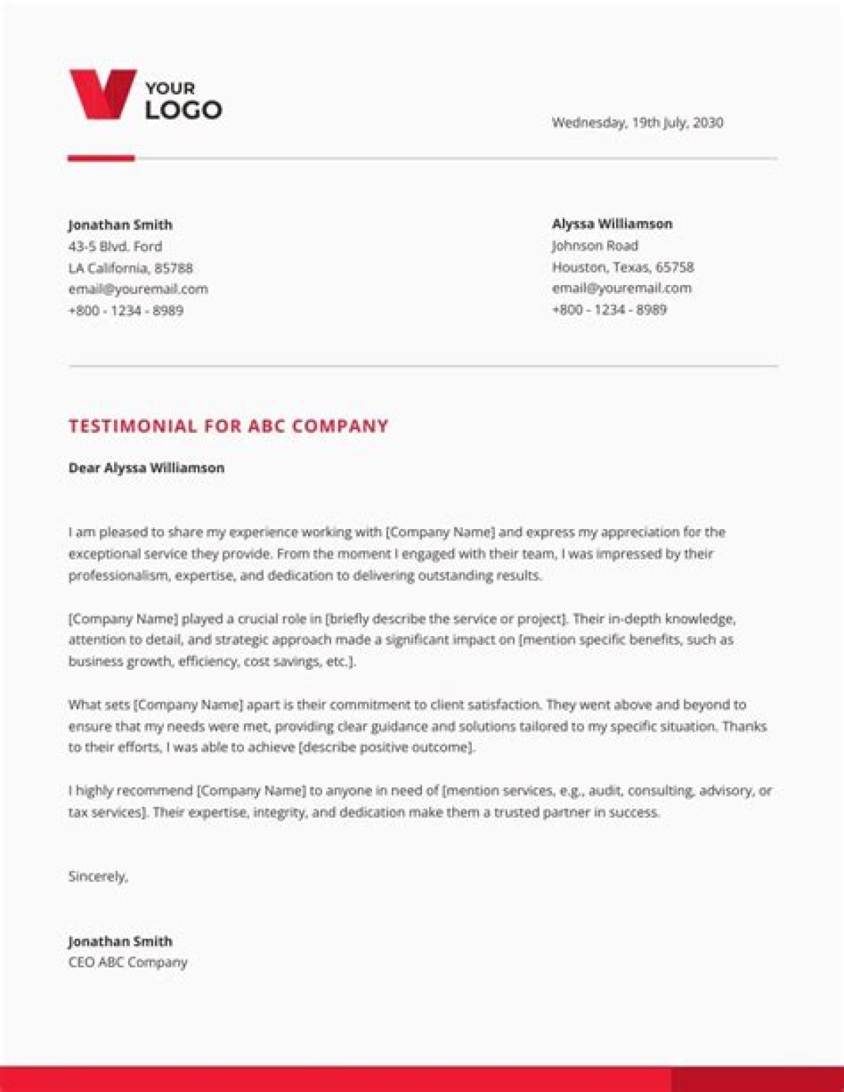 How Do You Write a Testimonial?