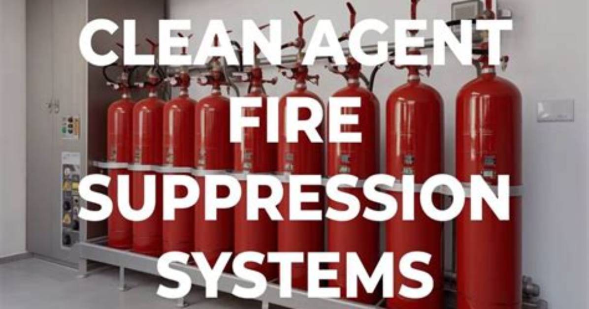 How Does a Clean Agent Fire Suppression System Work