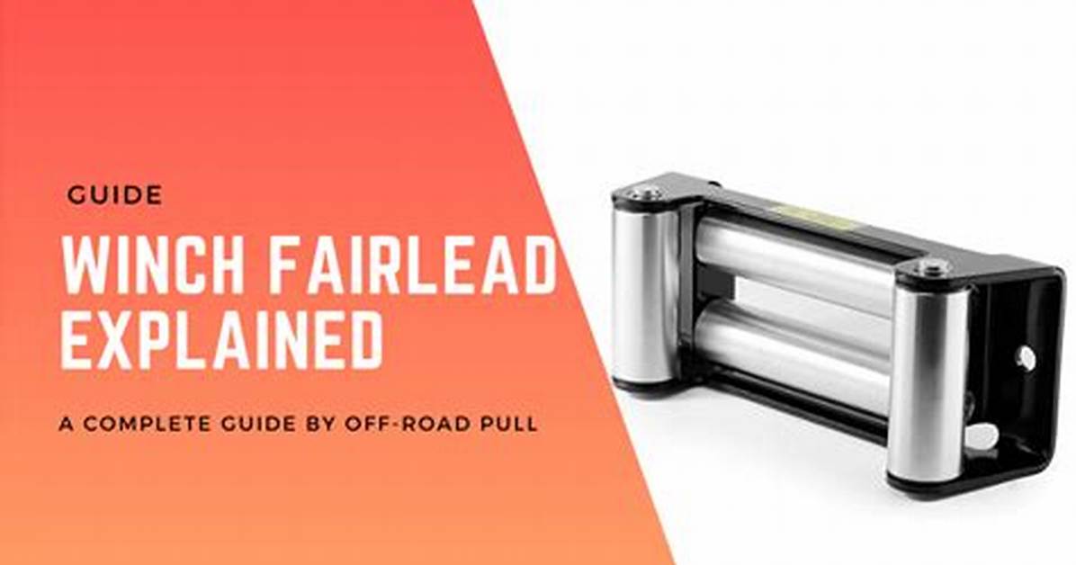 How Does a Fairlead Work?
