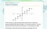 How Does a Floor Function Work?