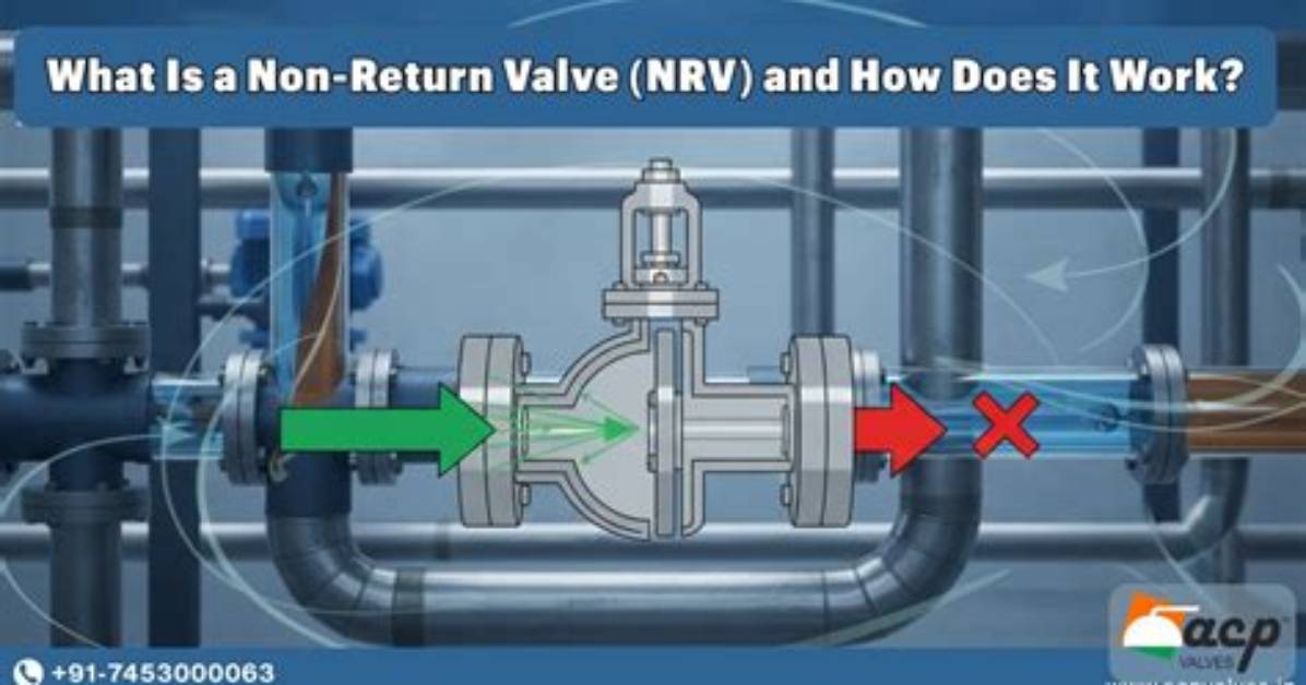 How Does a Non Return Isolating Valve Work